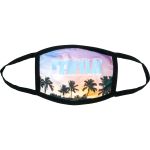 Two-Toned Full Color Fabric Face Mask - Logo Two-Toned Full Color Fabric Face Mask - Logo