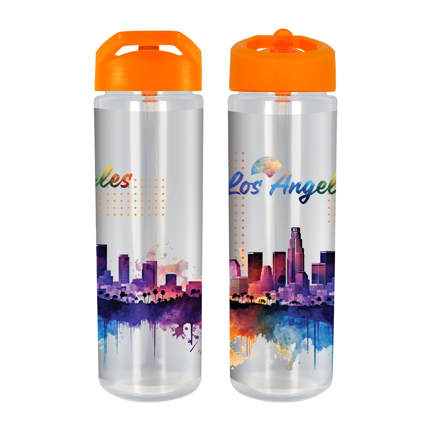 Pop Up Lumina Full Color 24 oz. Bottle 1