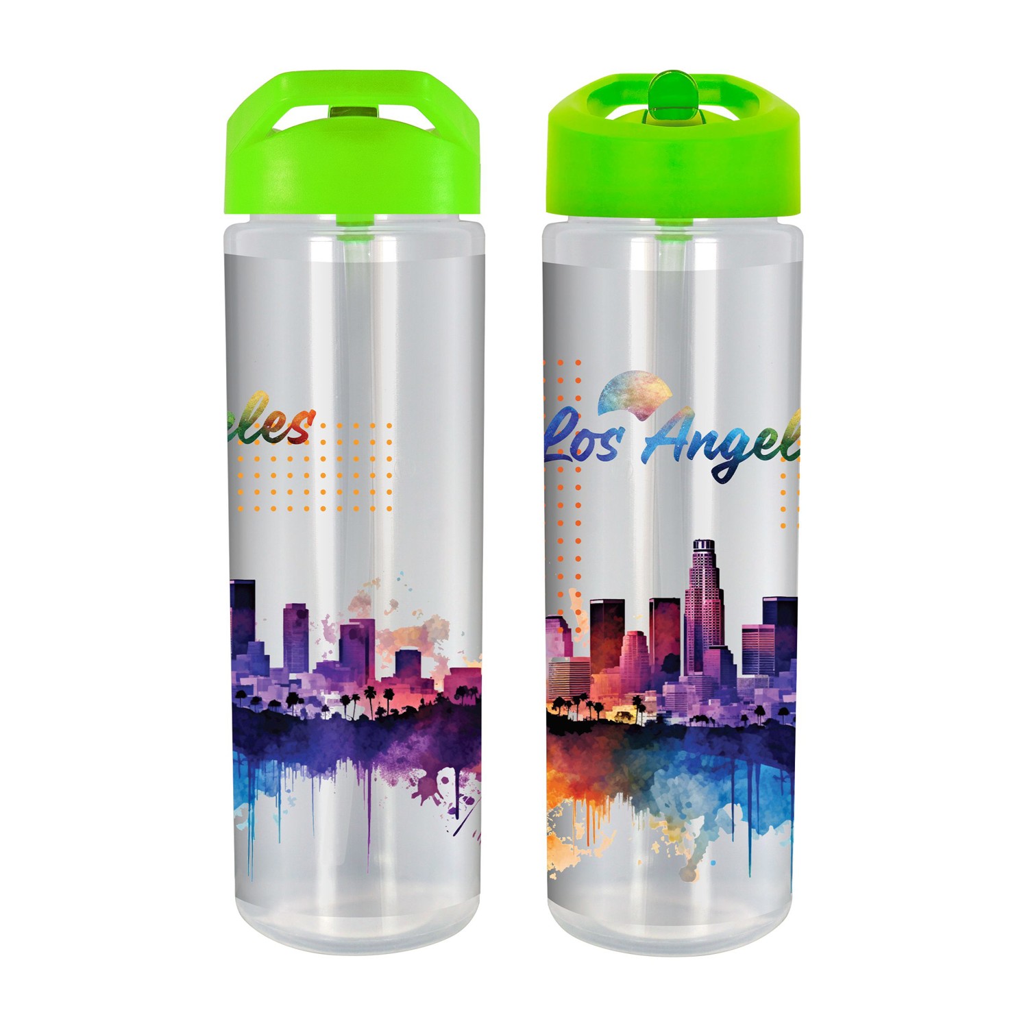 Pop Up Lumina Full Color 24 oz. Bottle 1