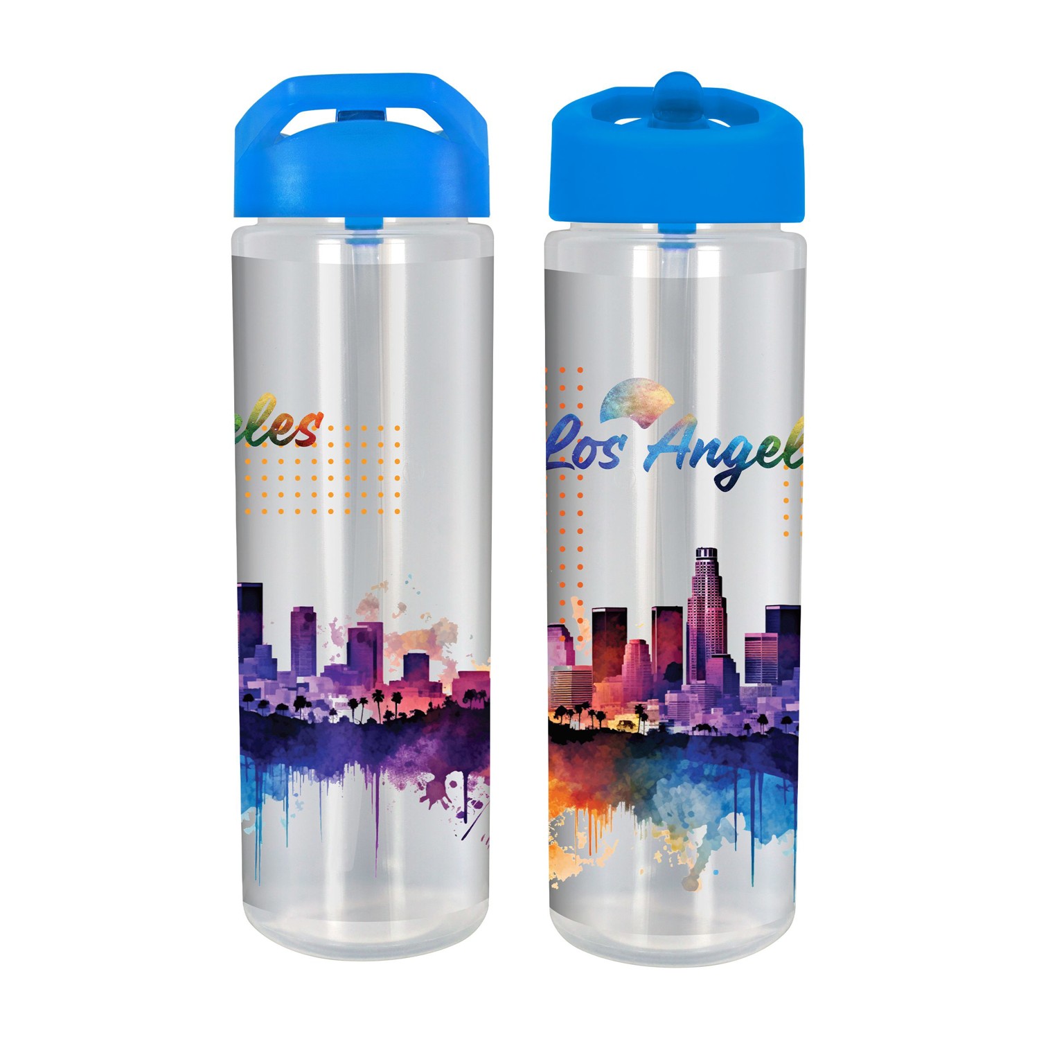 Pop Up Lumina Full Color 24 oz. Bottle 1