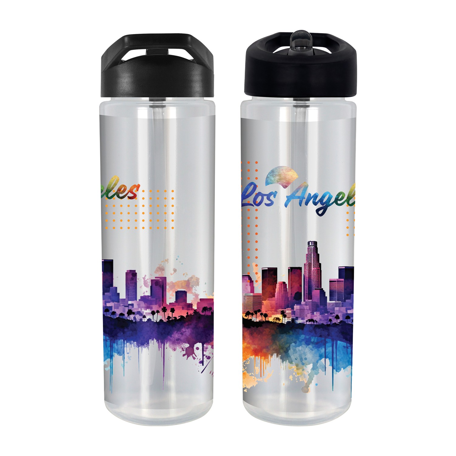 Pop Up Lumina Full Color 24 oz. Bottle 1