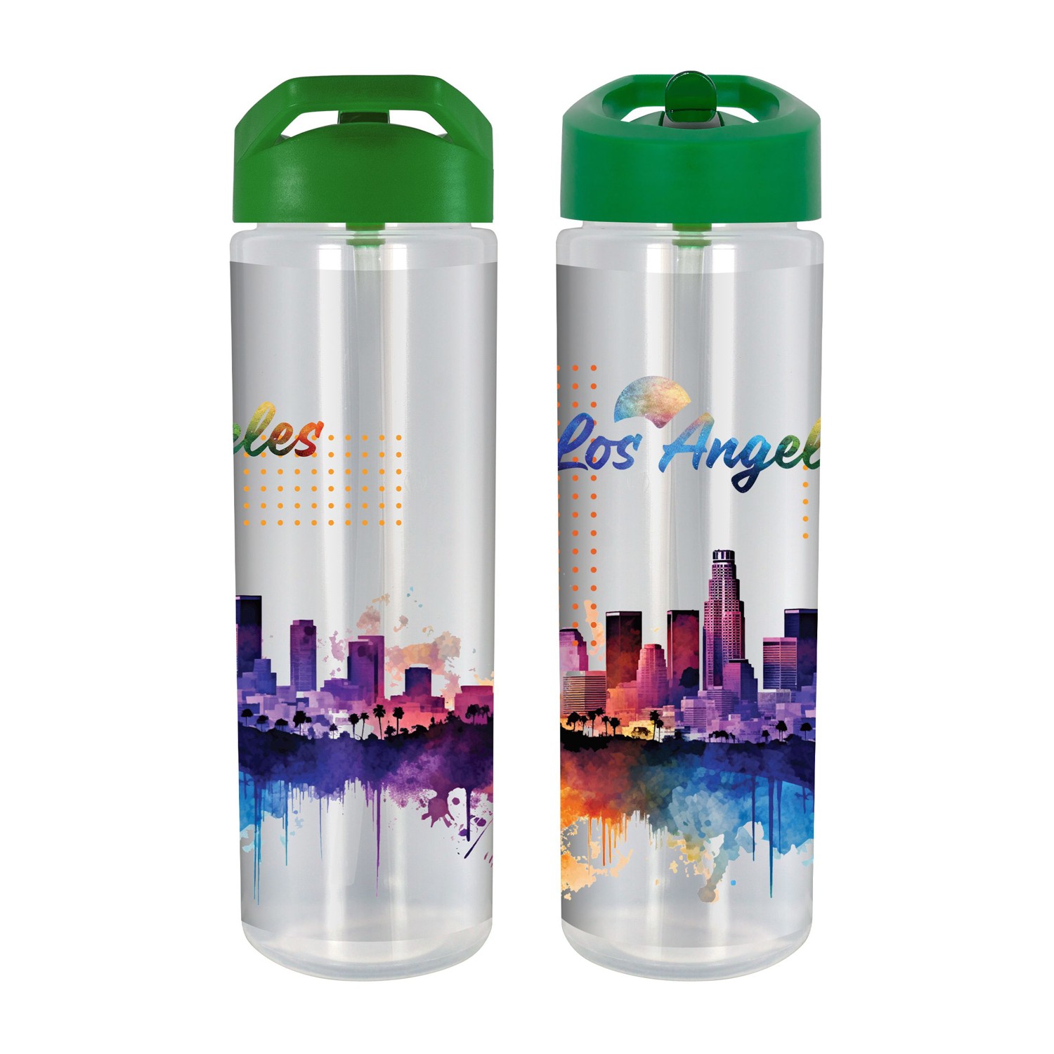 Pop Up Lumina Full Color 24 oz. Bottle 1