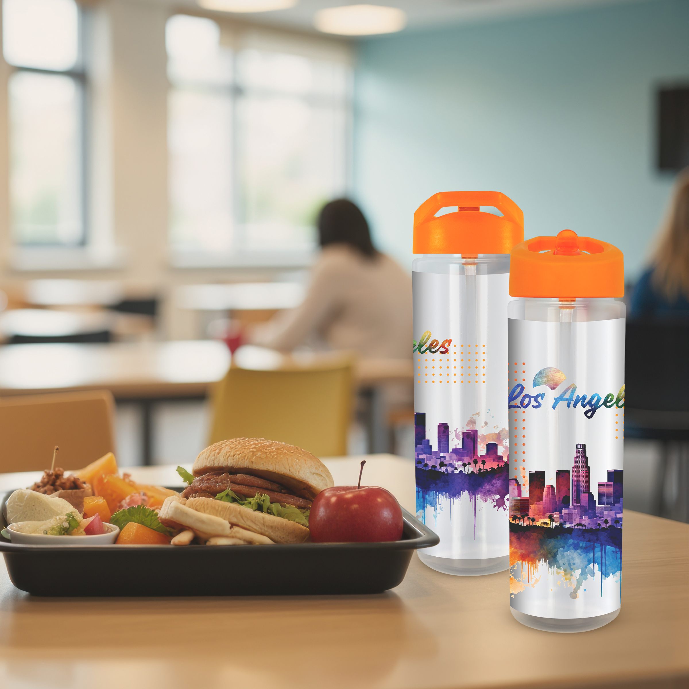 Pop Up Lumina Full Color 24 oz. Bottle 1