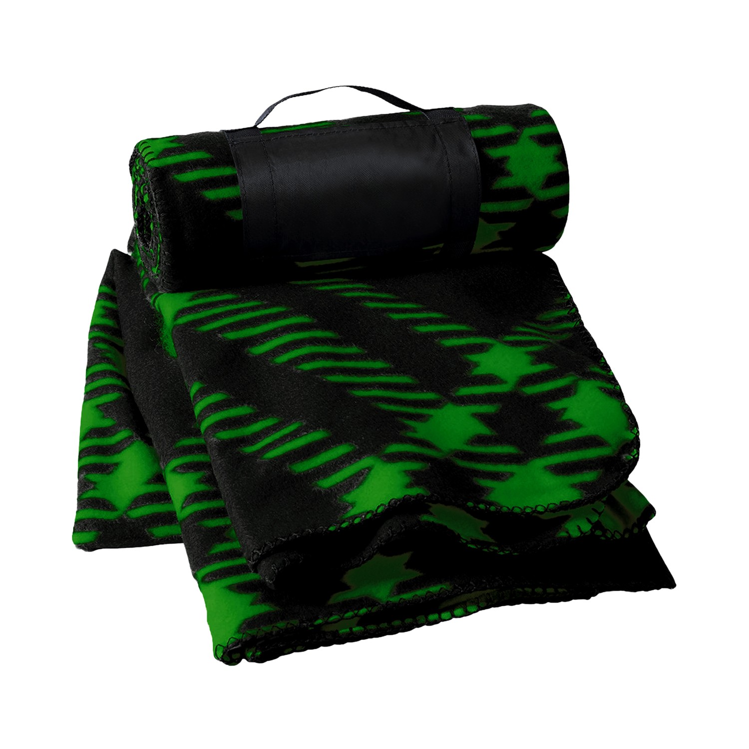 Rolled Up Fleece Blanket 1