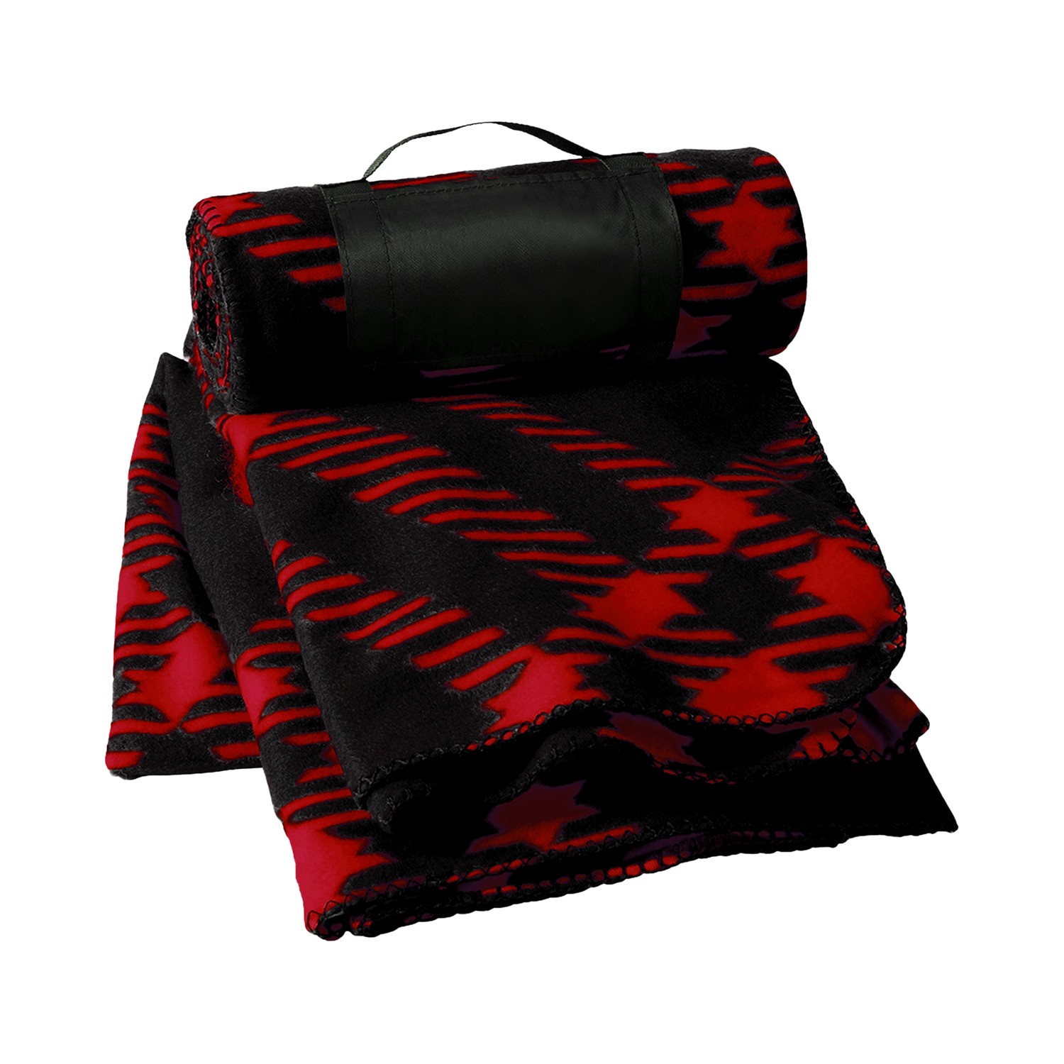 Rolled Up Fleece Blanket 1