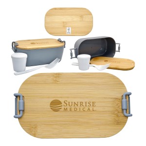Engraved Bamboo Lunch Box 1 Engraved Bamboo Lunch Box 1