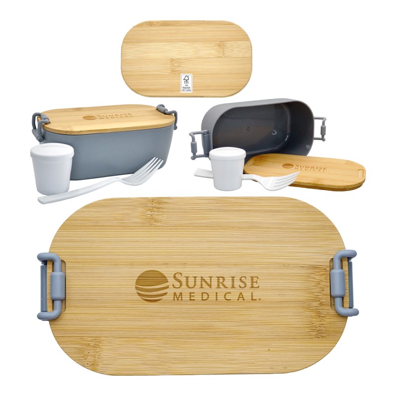 Engraved Bamboo Lunch Box 1 Engraved Bamboo Lunch Box 1