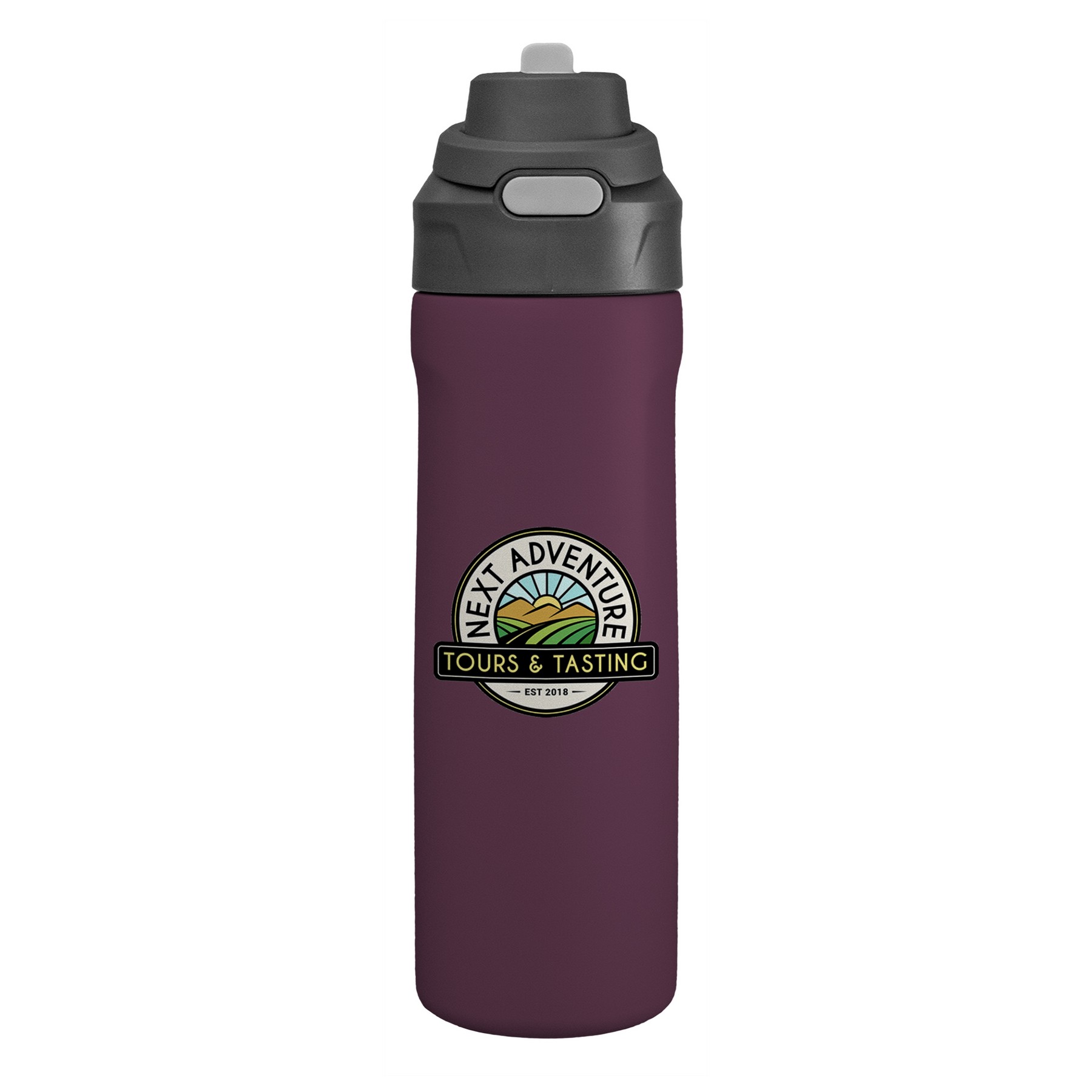 Pop Up 24 Oz. Recycled Colorful Bottle 1