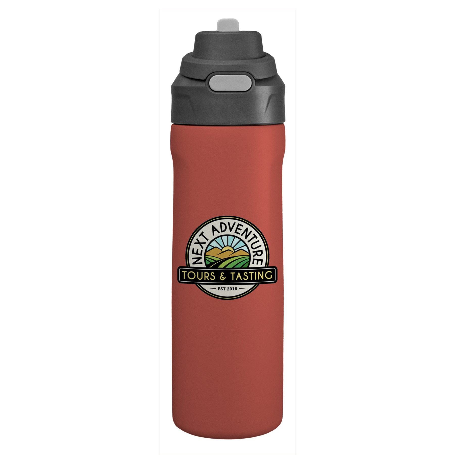 Pop Up 24 Oz. Recycled Colorful Bottle 1
