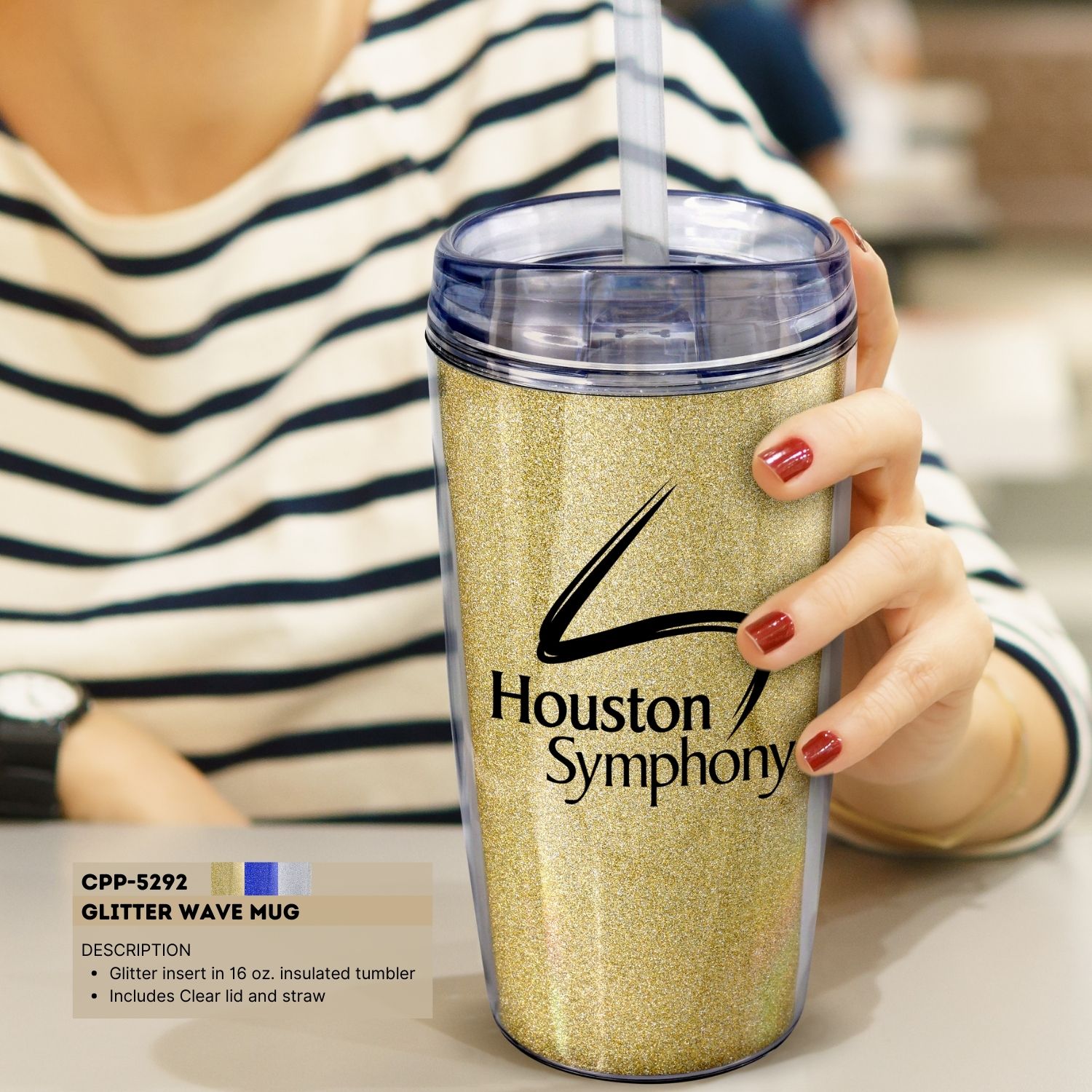 Glitter Wave Mug 1