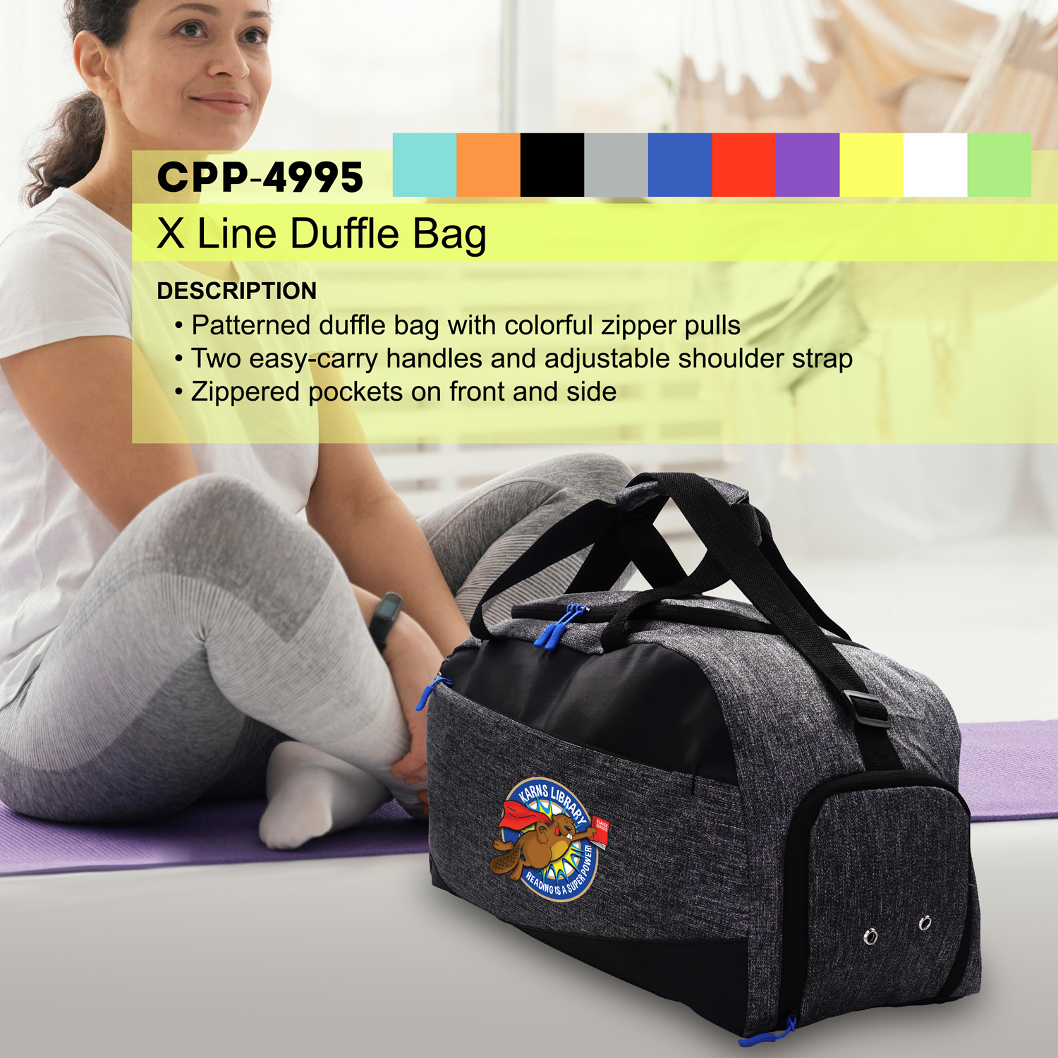 X Line Duffle Bag 1