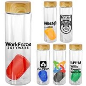 Bamboo Pattern 24 oz Bottle with Floating Infuser 1 Bamboo Pattern 24 oz Bottle with Floating Infuser 1