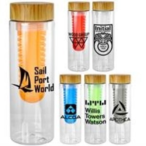 Bamboo Pattern 24 oz Bottle with Fruit Infuser 1 Bamboo Pattern 24 oz Bottle with Fruit Infuser 1