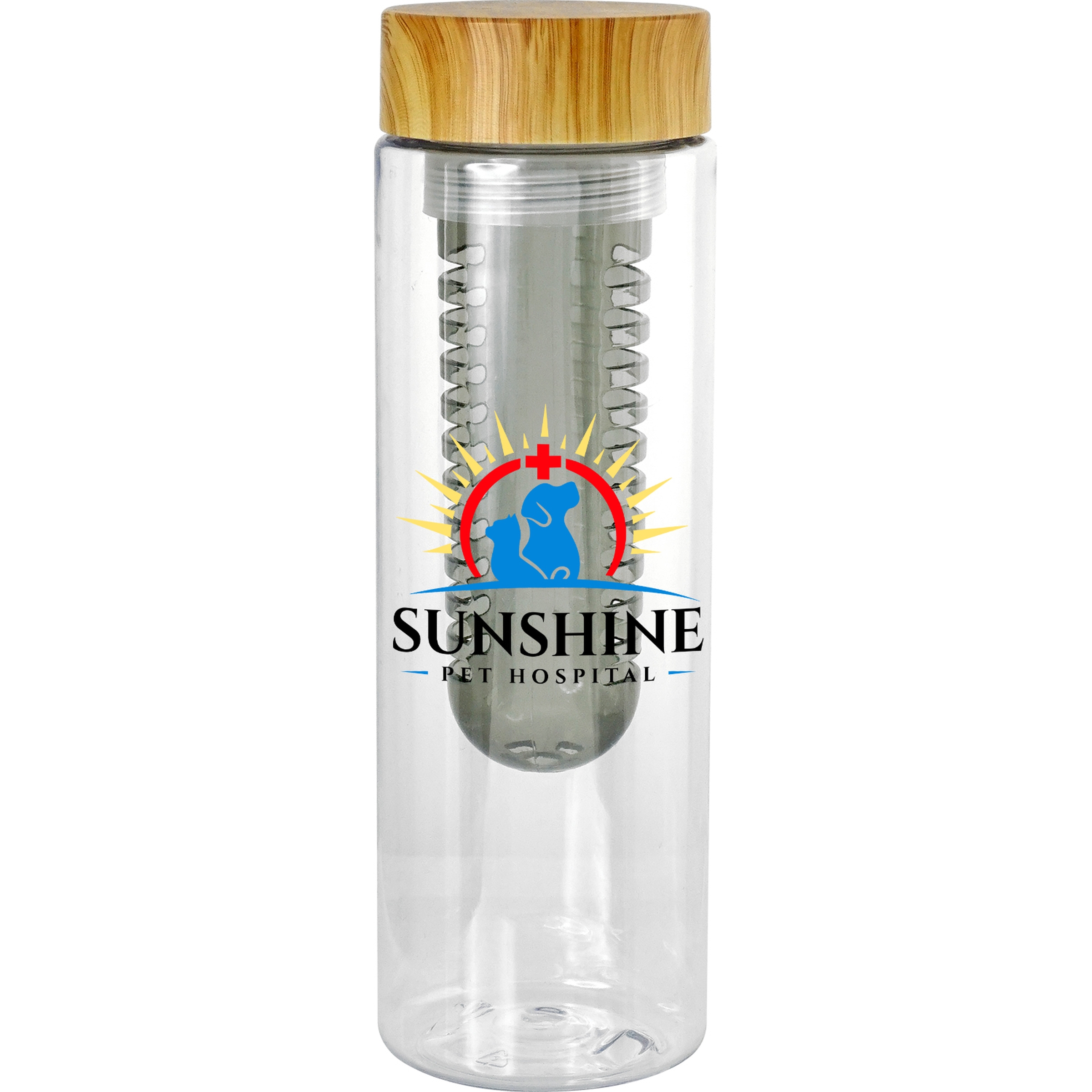 Bamboo Pattern 24 oz Bottle with Fruit Infuser 1