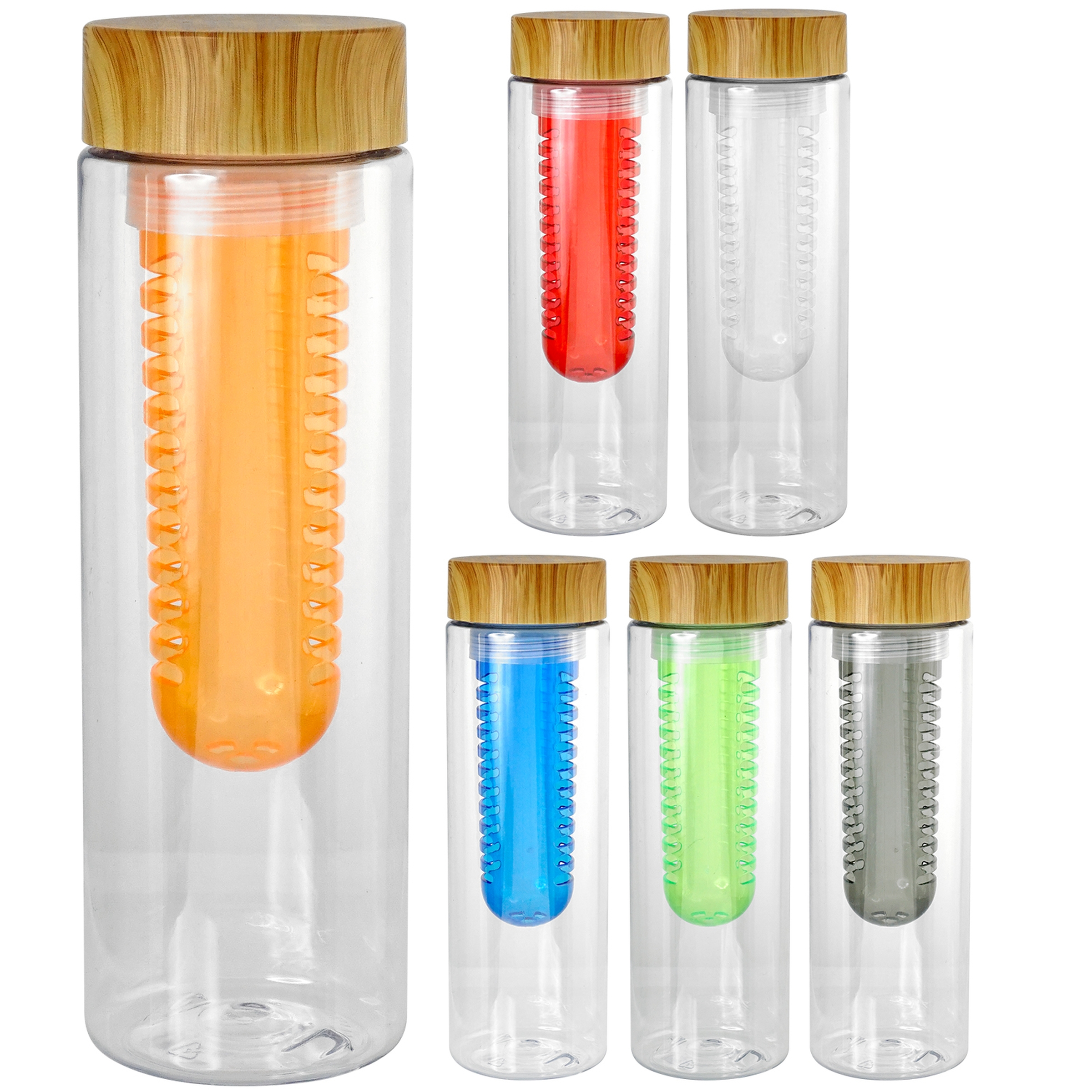 Bamboo Pattern 24 oz Bottle with Fruit Infuser 1