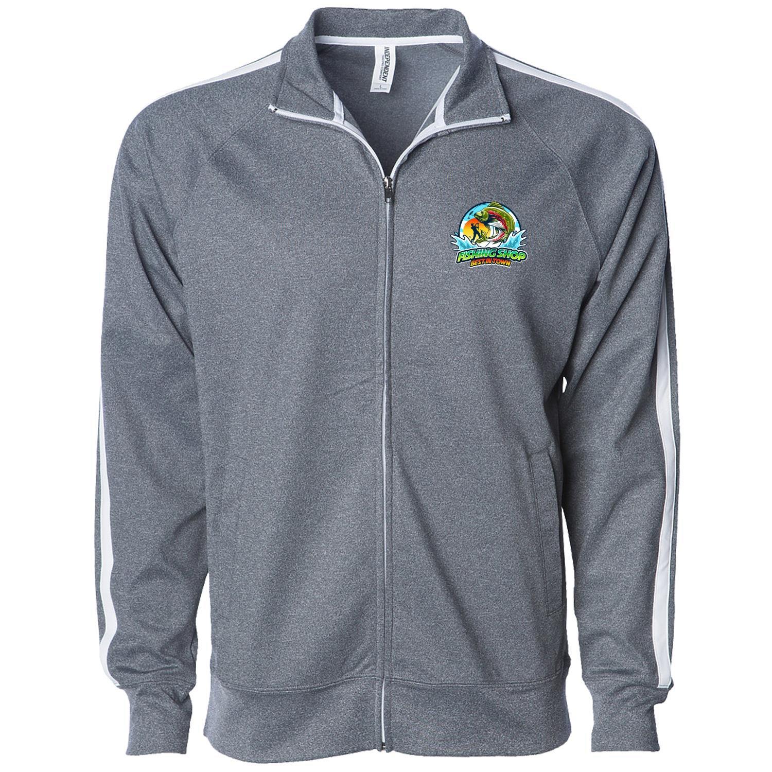 Independent Trading Co.® Unisex Lightweight Poly-Tech Track Jacket 1