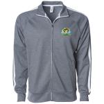 Independent Trading Co.® Unisex Lightweight Poly-Tech Track Jacket - Gunmetal Heather Grey Independent Trading Co.® Unisex Lightweight Poly-Tech Track Jacket - Gunmetal Heather Grey
