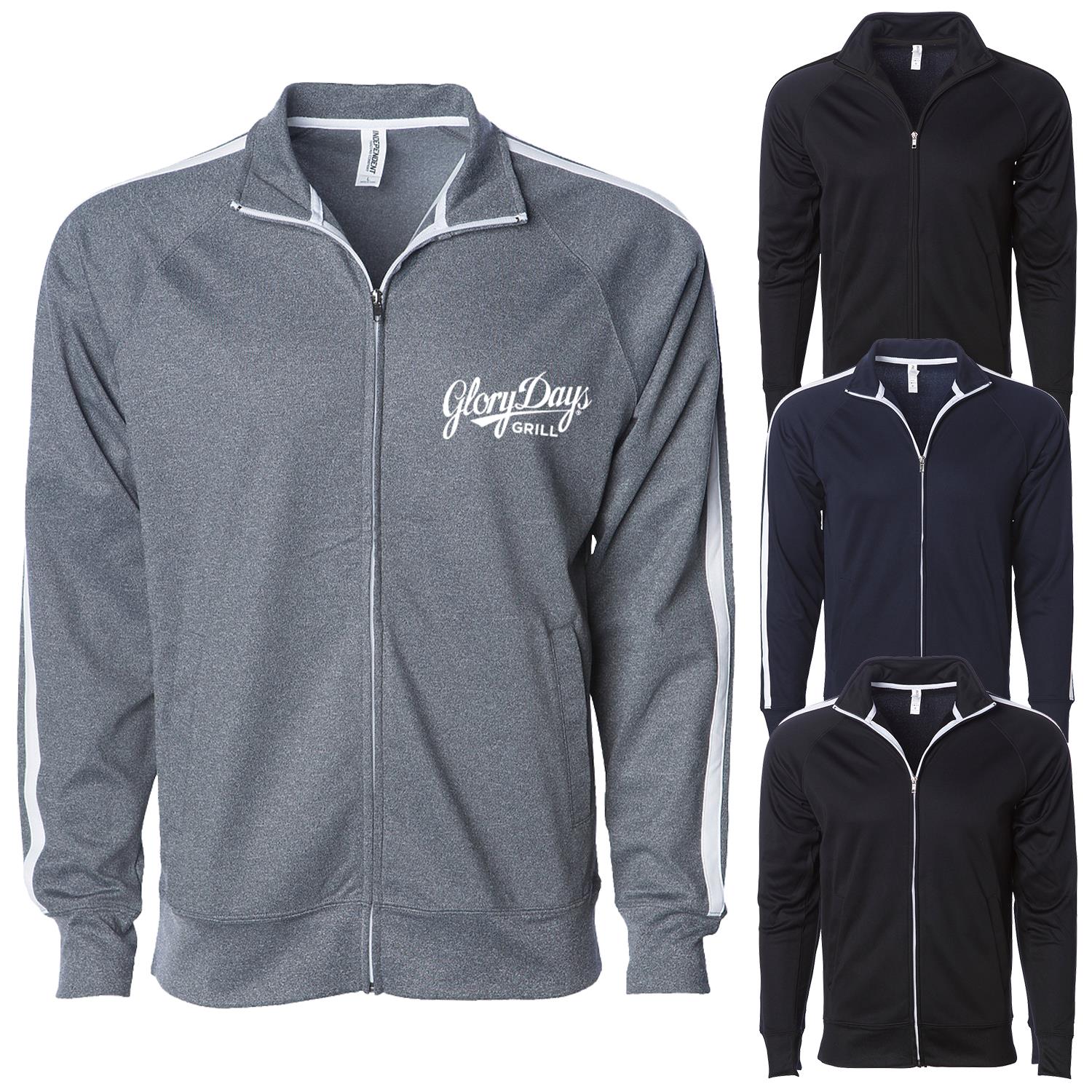 Independent Trading Co.® Unisex Lightweight Poly-Tech Track Jacket 1