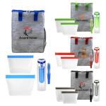 Reusable Beverage & Cutlery Tote Set 1 Reusable Beverage & Cutlery Tote Set 1