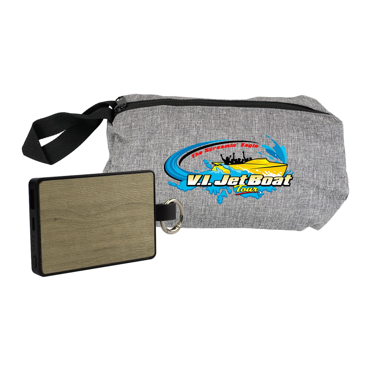 Recycled Woodland Power Bank Set 1