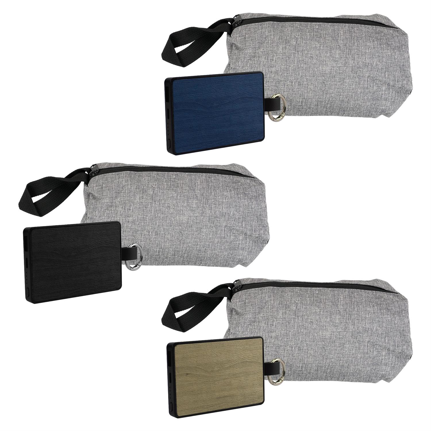 Recycled Woodland Power Bank Set 1