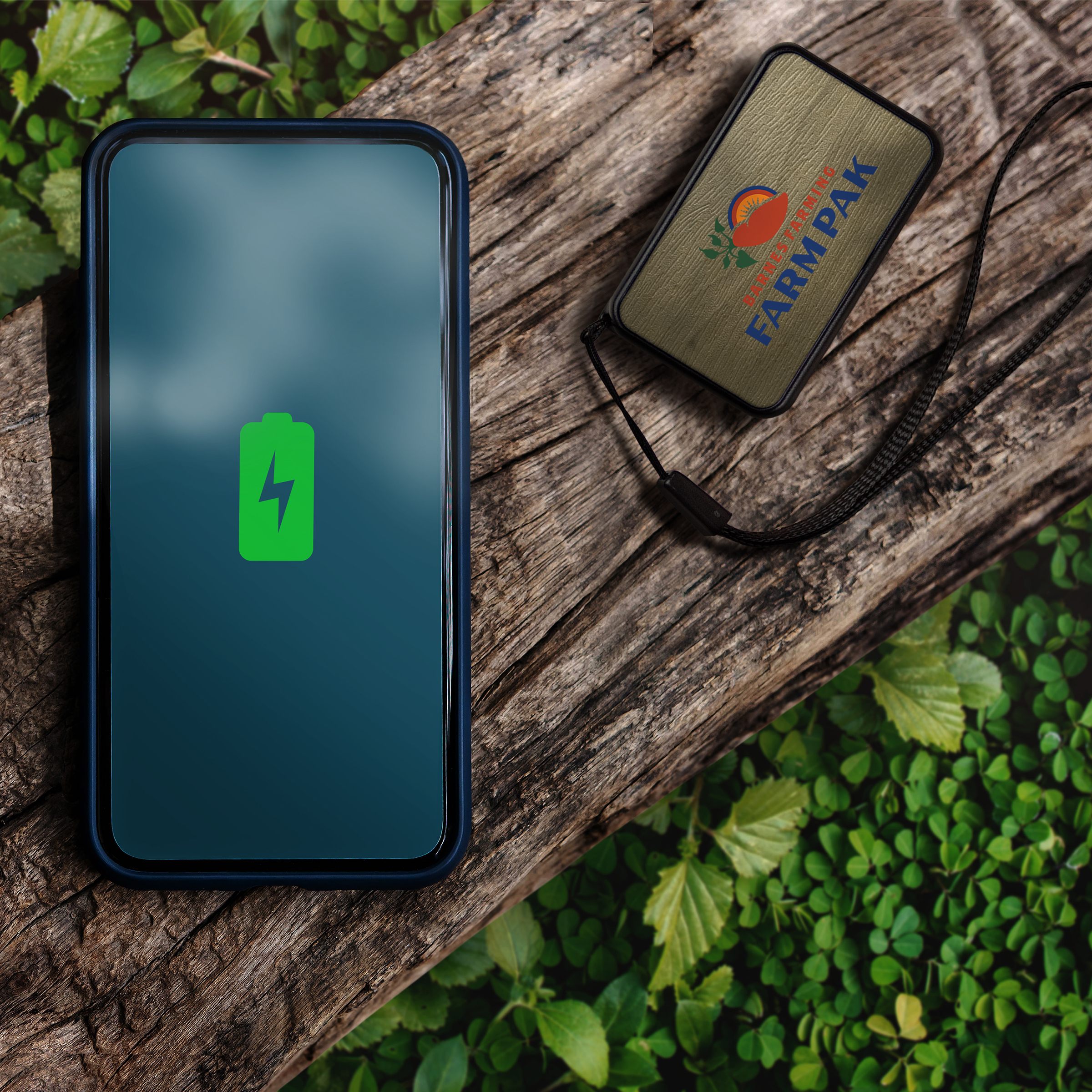 UL 1000mAh NanoCharge Woodland Power Bank 1