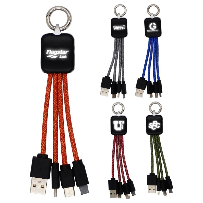 Ridge Logo Light Up Cable with Type C USB 1 Ridge Logo Light Up Cable with Type C USB 1