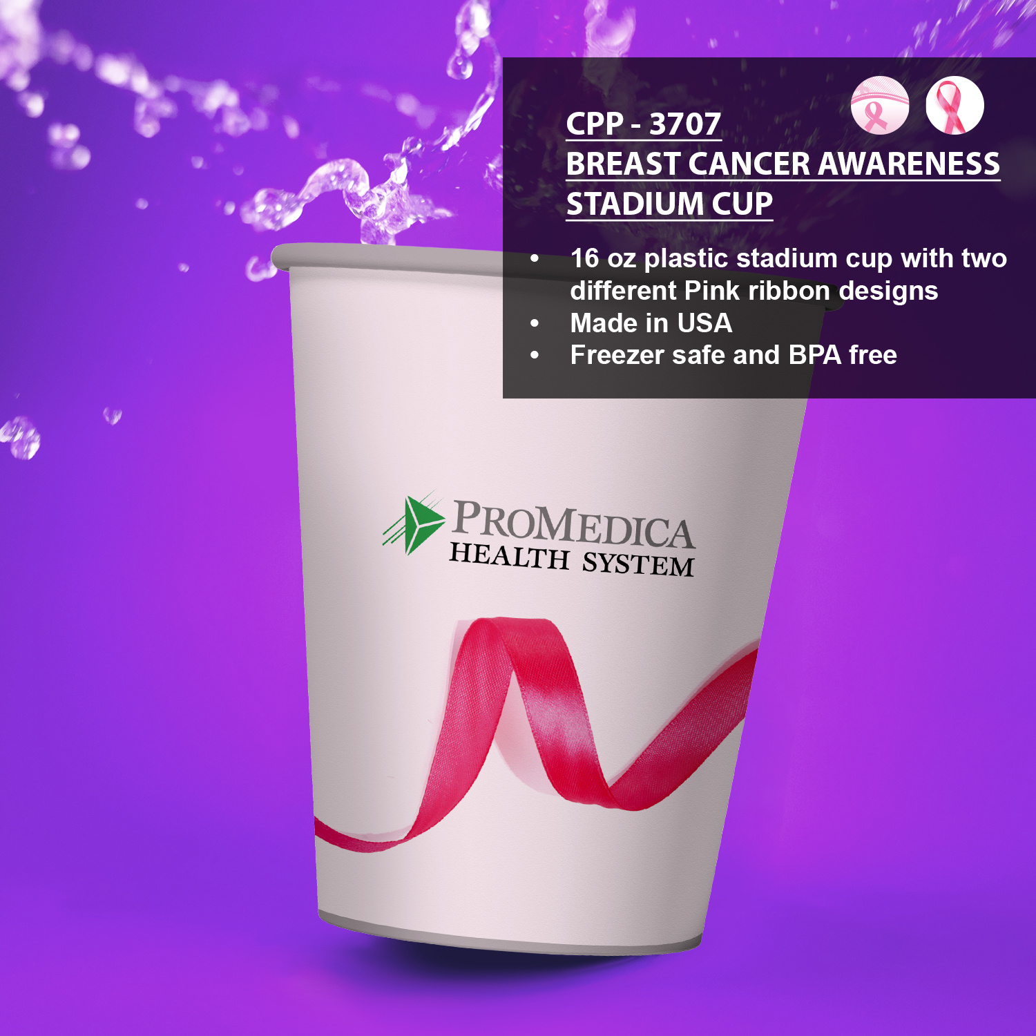 Breast Cancer Awareness Stadium Cup 1