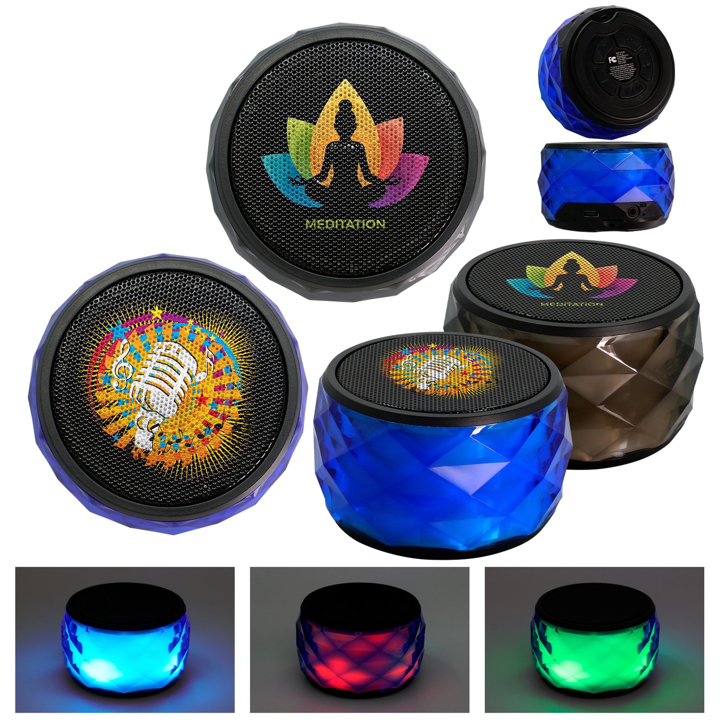 Mini Diamond Bluetooth Speaker 1