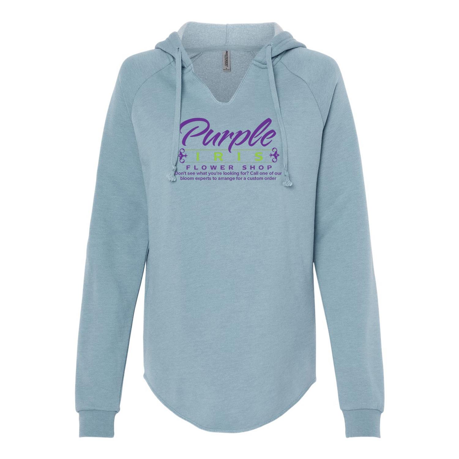 Women's Lightweight California Wave Wash Hoodie 1