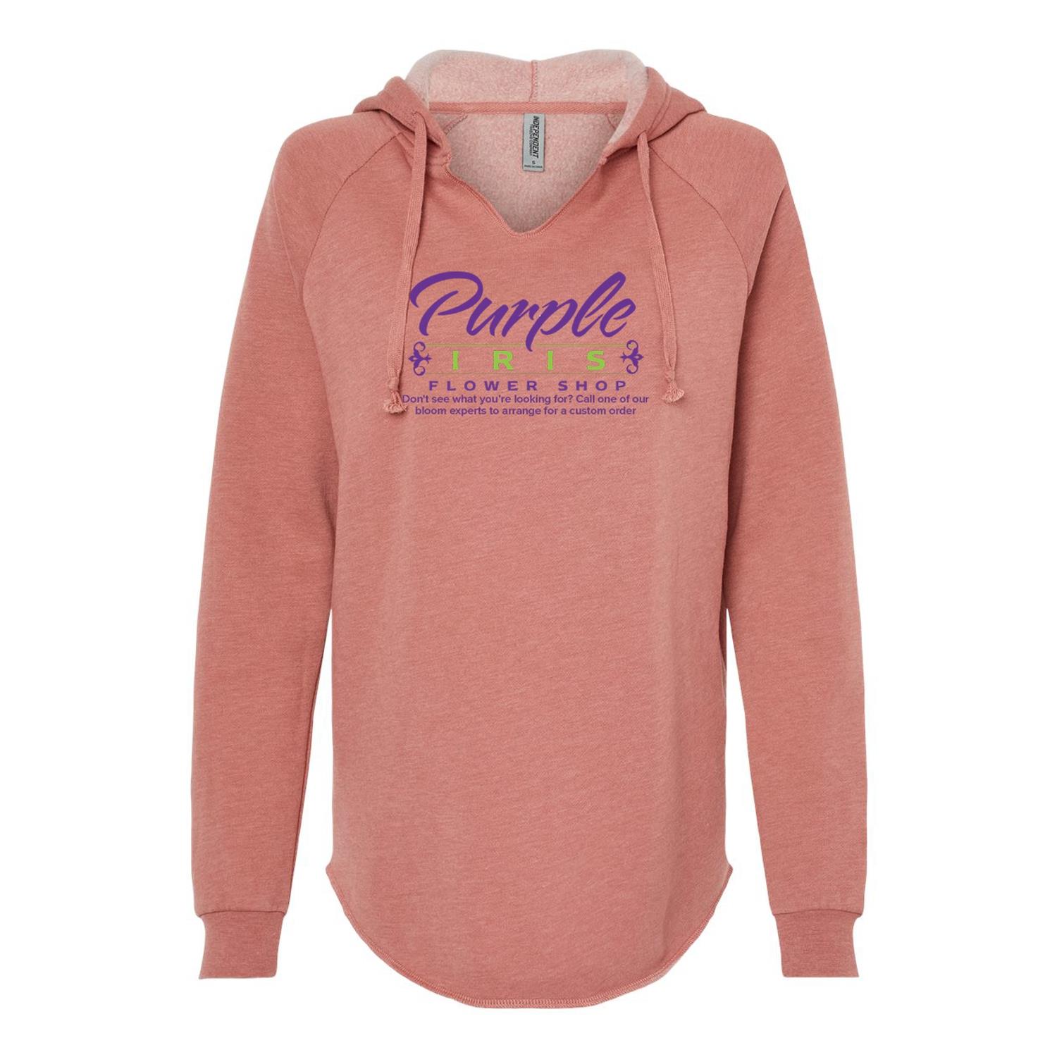 Women's Lightweight California Wave Wash Hoodie 1