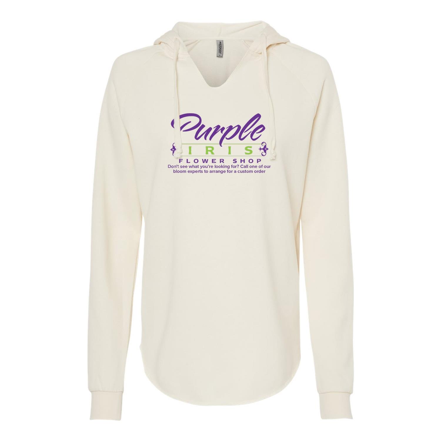 Women's Lightweight California Wave Wash Hoodie 1