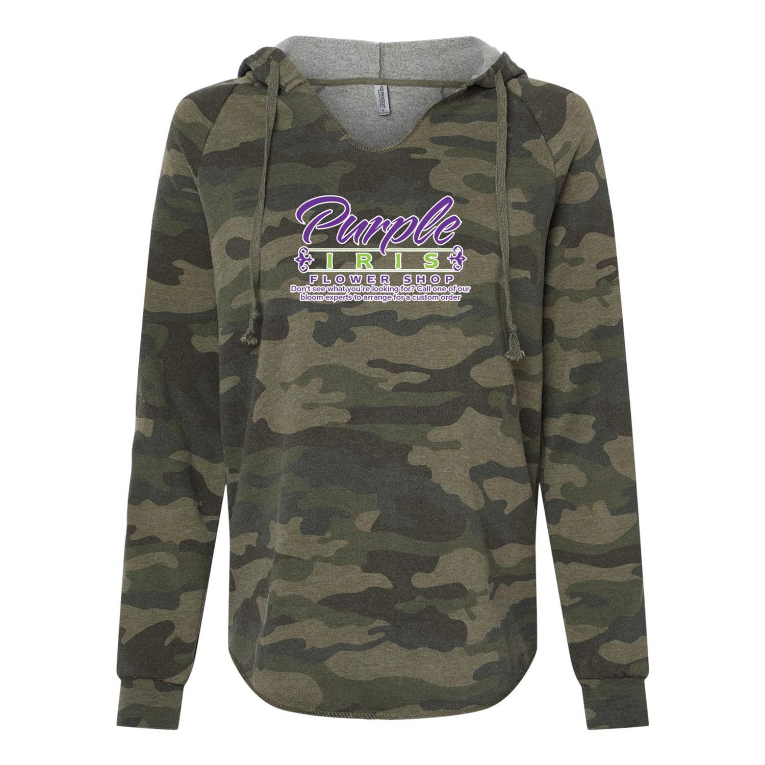 Women's Lightweight California Wave Wash Hoodie 1