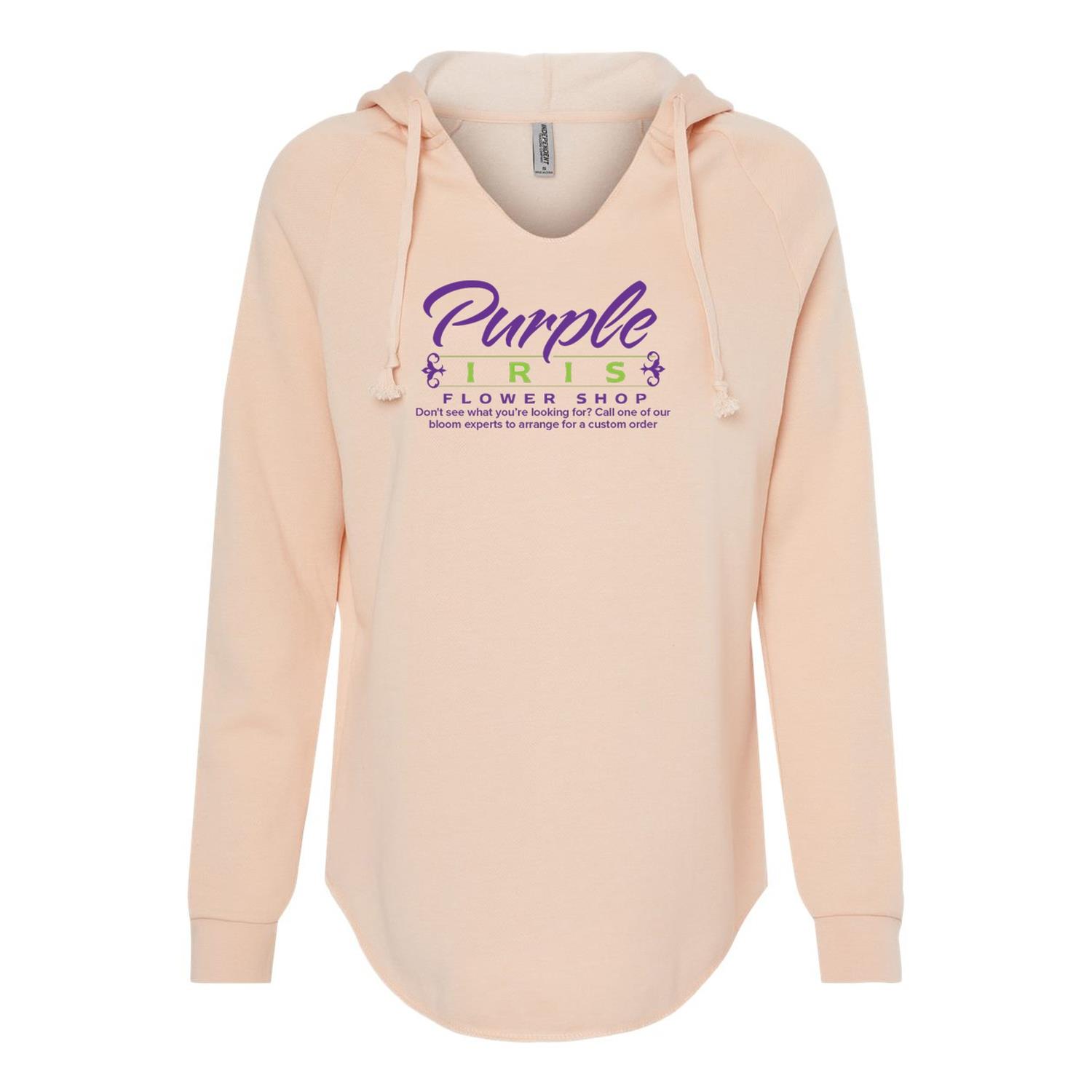 Women's Lightweight California Wave Wash Hoodie 1