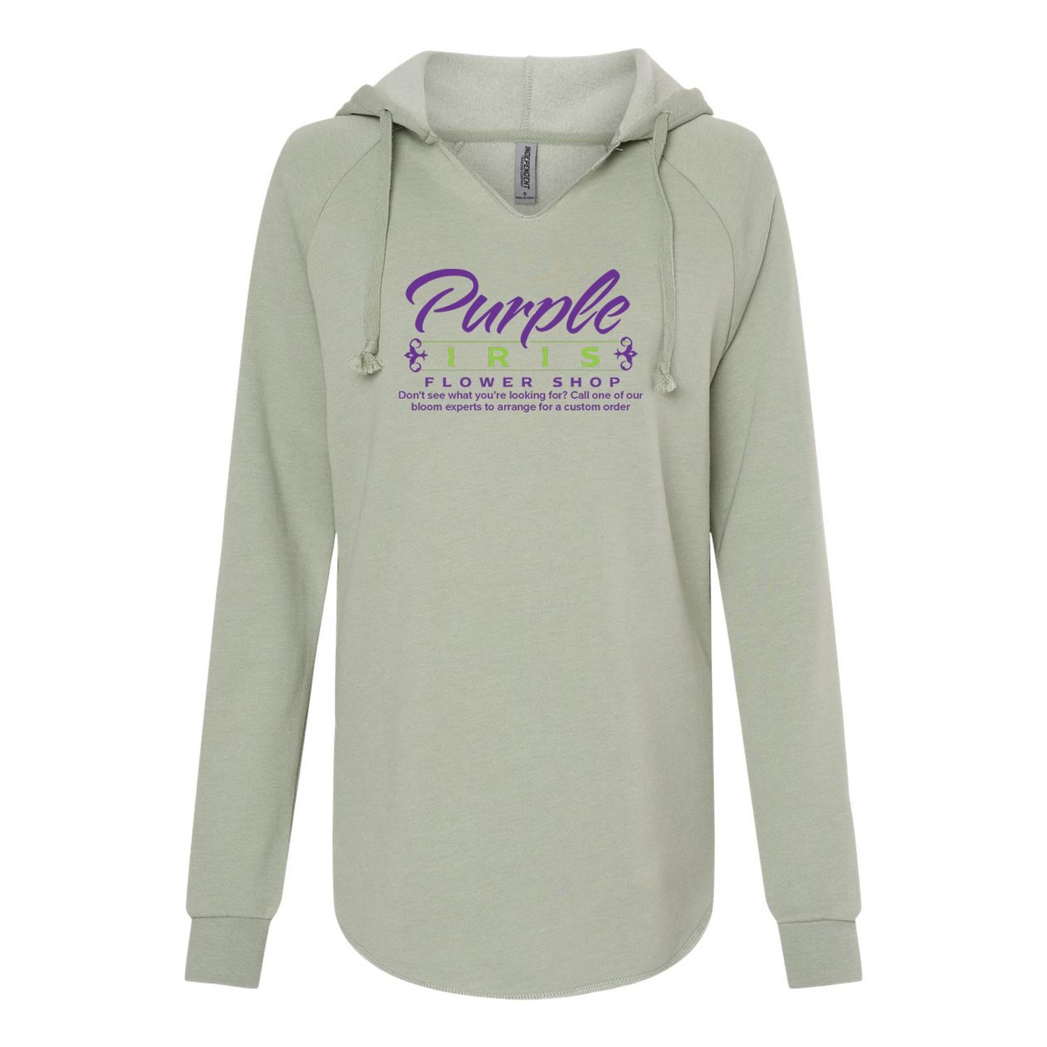 Women's Lightweight California Wave Wash Hoodie 1