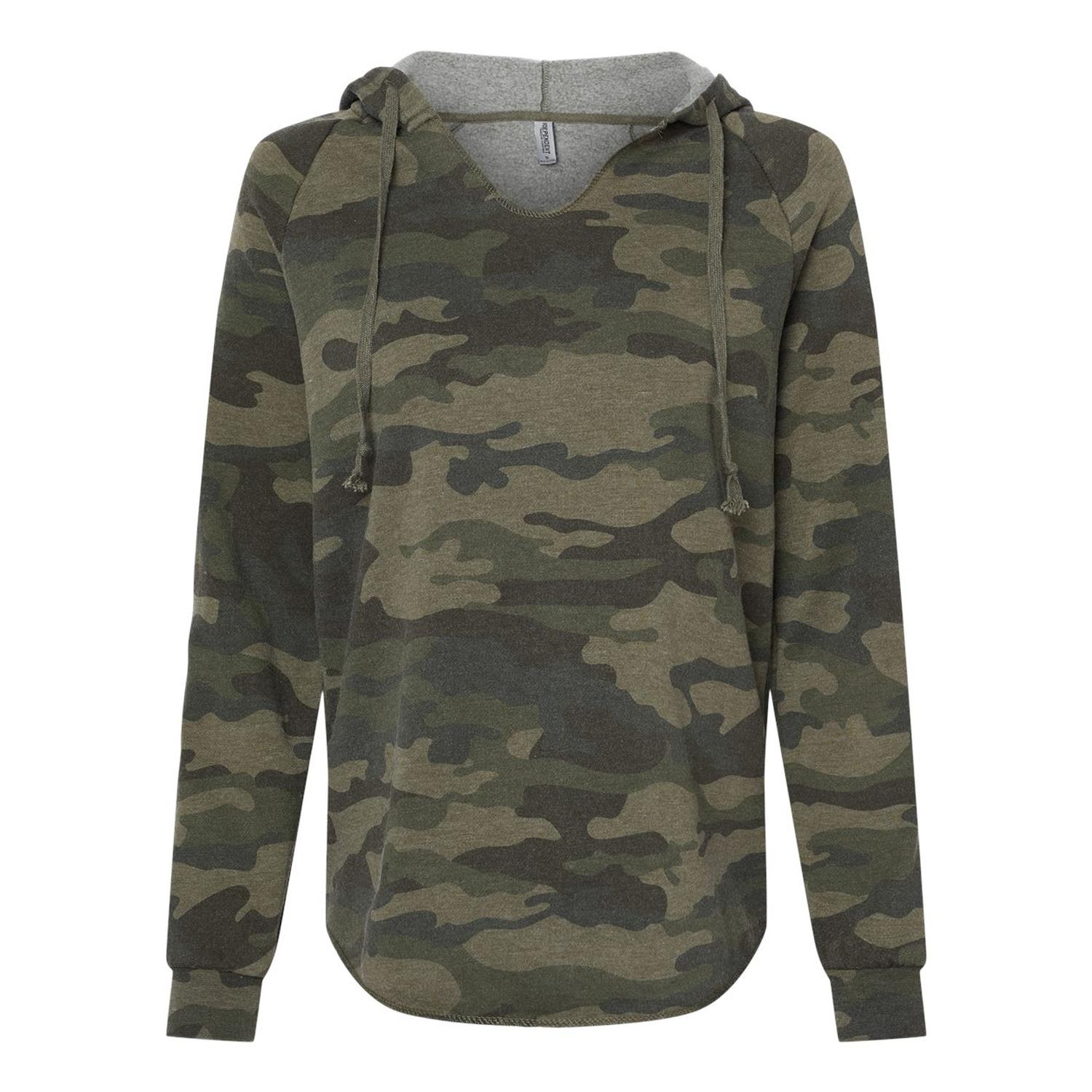 Women's Lightweight California Wave Wash Hoodie 1