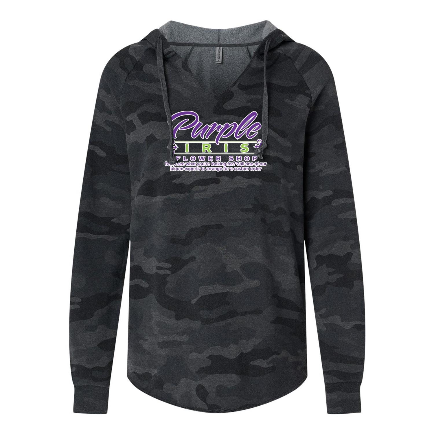 Women's Lightweight California Wave Wash Hoodie 1