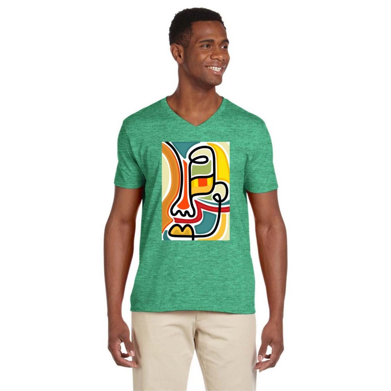 Gildan® Softstlye 4.5 Oz V-Neck T-Shirt 1 Gildan® Softstlye 4.5 Oz V-Neck T-Shirt 1