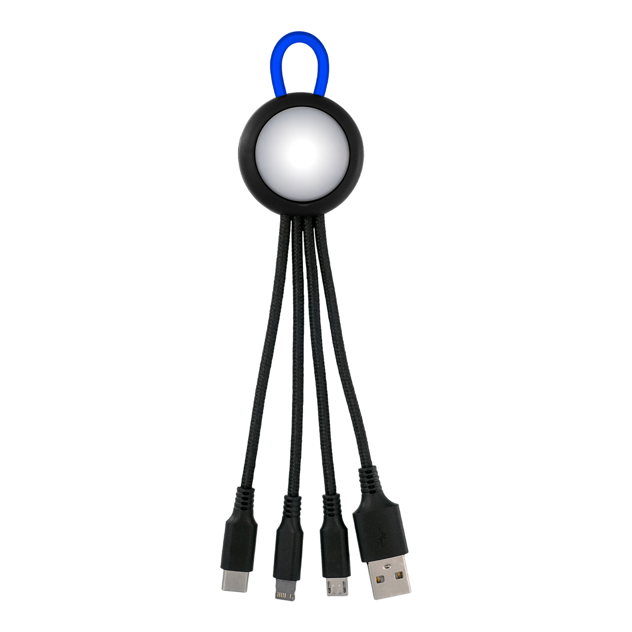 Clearview Light Up Loop 3-in-1 Charging Cable 1