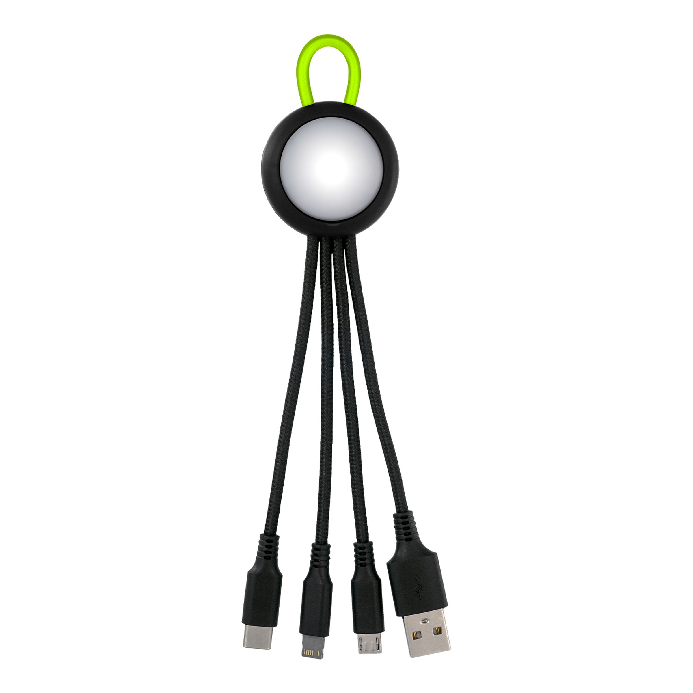 Clearview Light Up Loop 3-in-1 Charging Cable 1