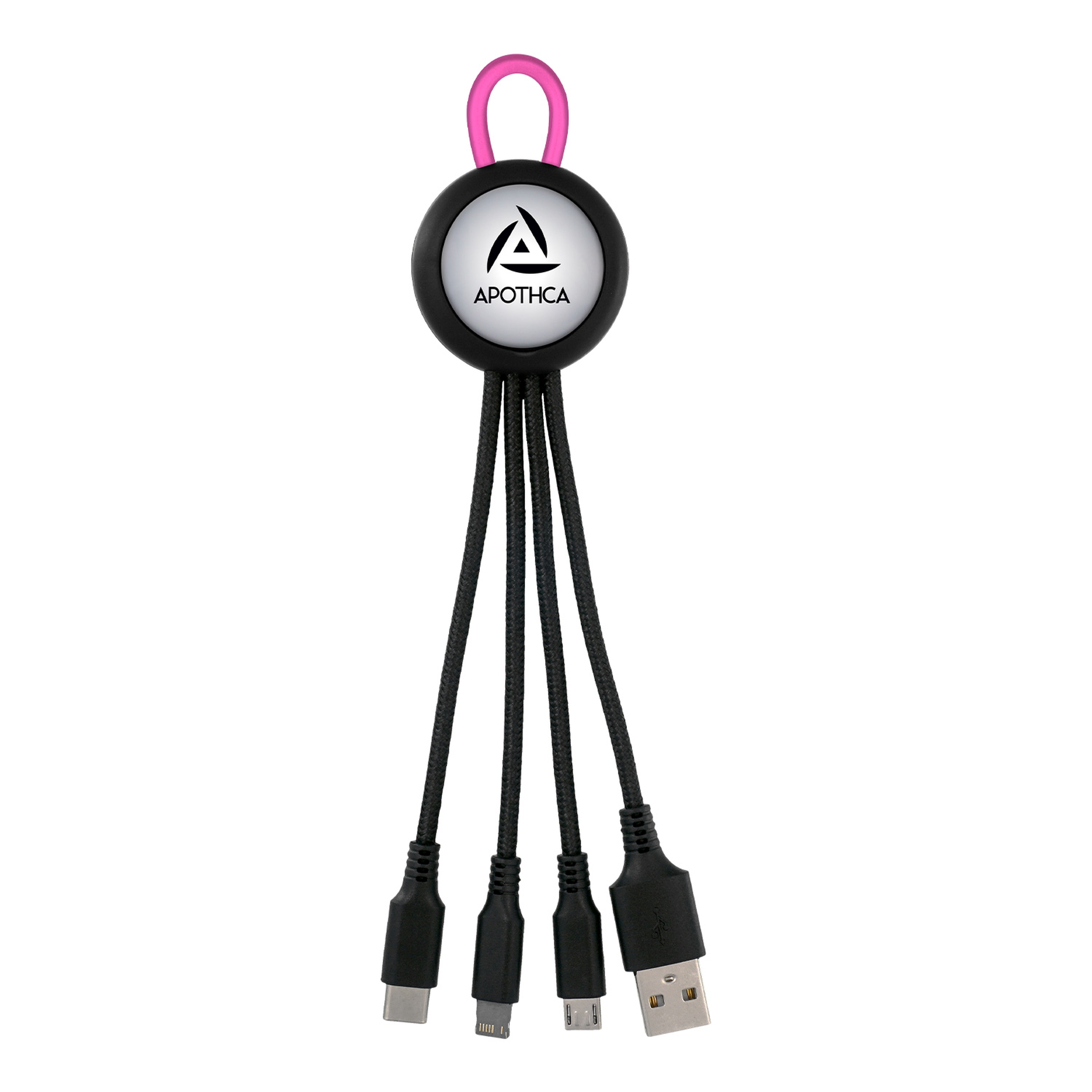 Clearview Light Up Loop 3-in-1 Charging Cable 1