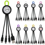 Clearview Light Up Loop 3-in-1 Charging Cable 1 Clearview Light Up Loop 3-in-1 Charging Cable 1