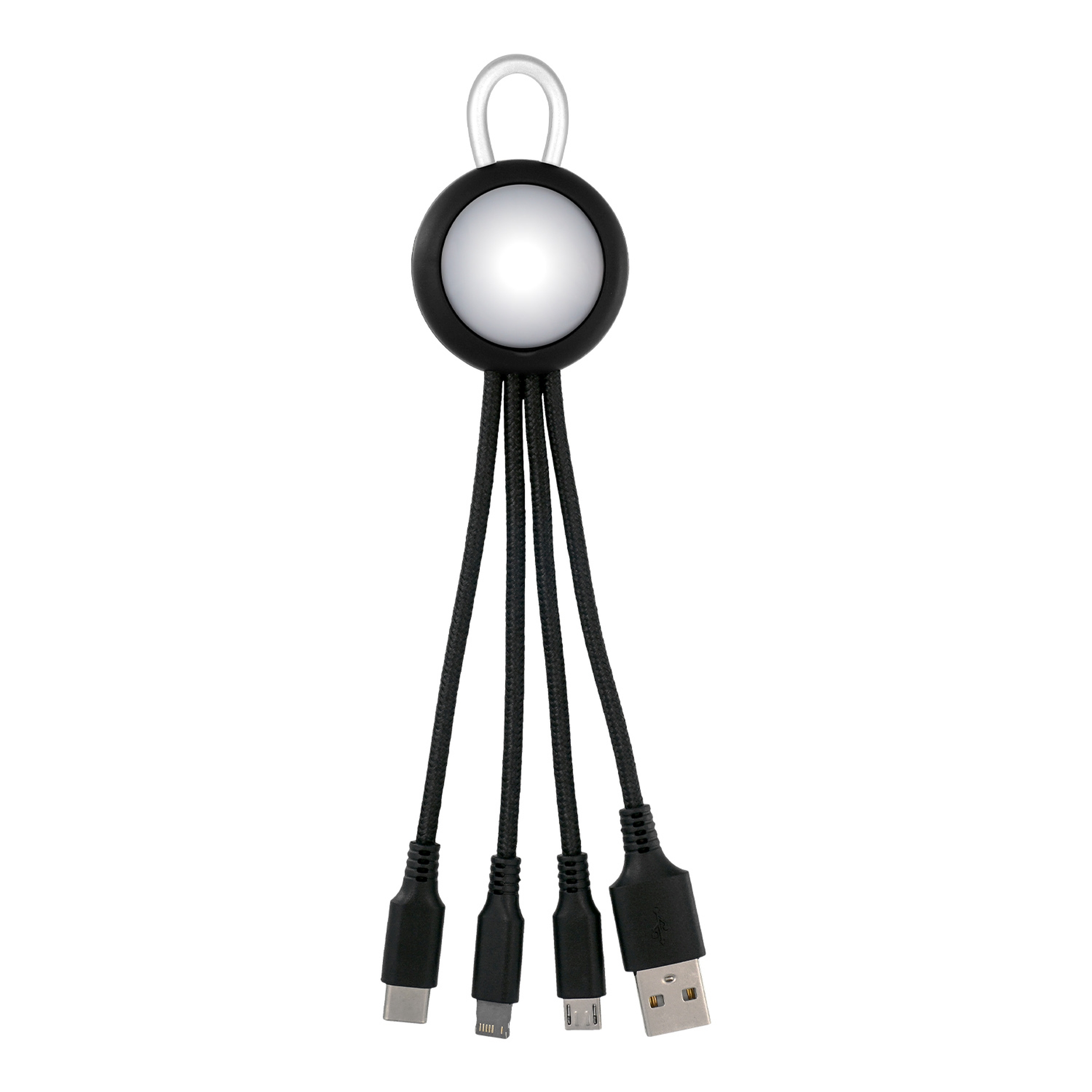 Clearview Light Up Loop 3-in-1 Charging Cable 1