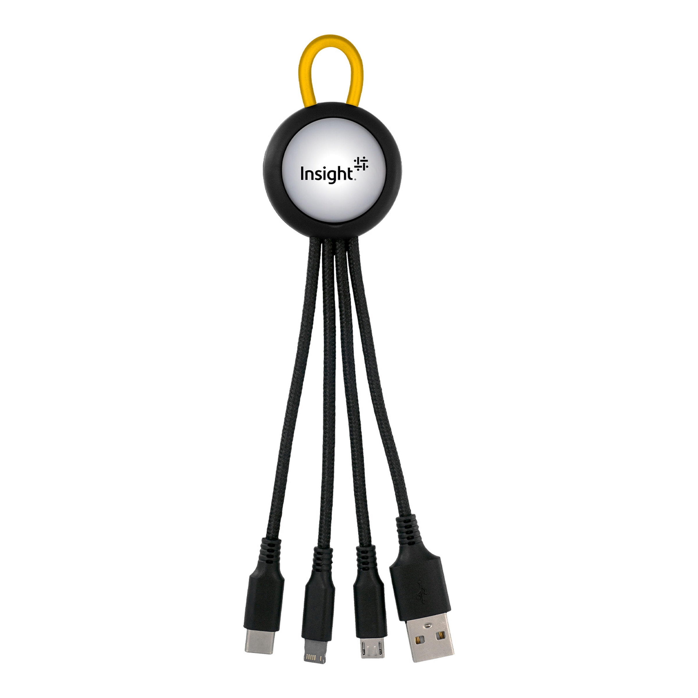 Clearview Light Up Loop 3-in-1 Charging Cable 1