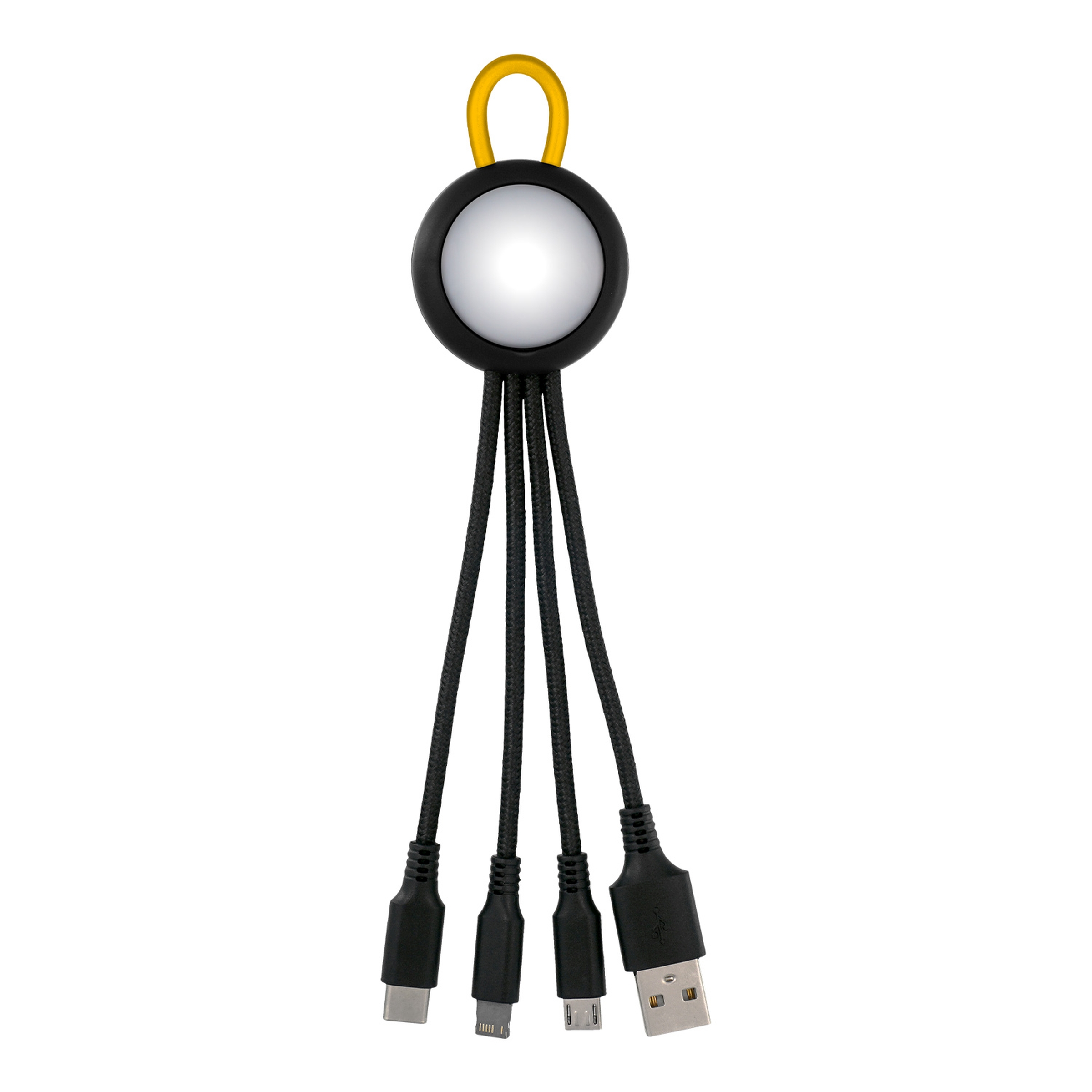 Clearview Light Up Loop 3-in-1 Charging Cable 1
