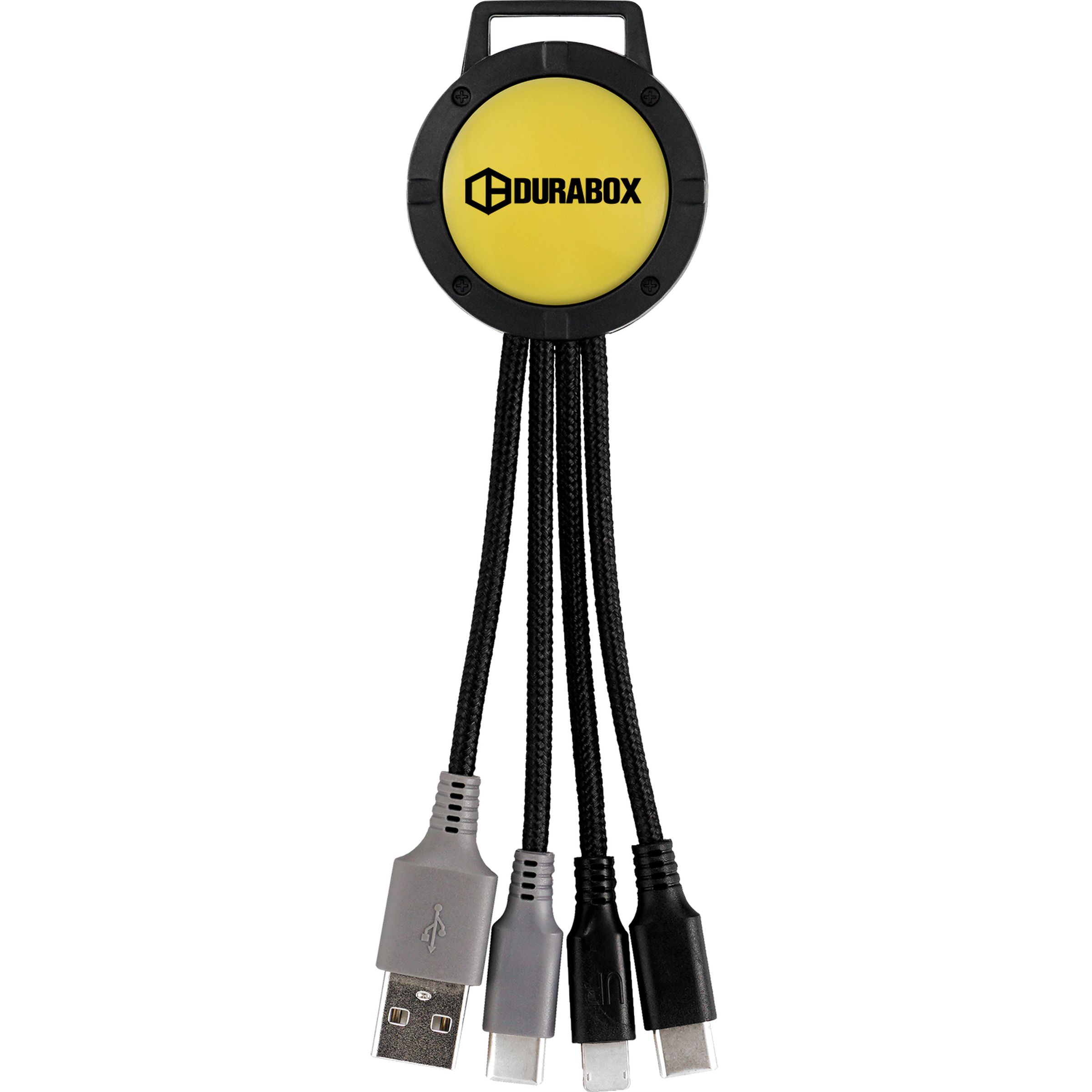Two Tone Dual Input 3-in-1 Charging Cable 1