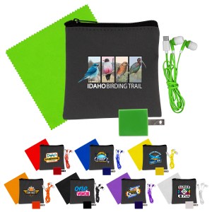 Exec Wall, Cloth & Type C Earbud Set 1 Exec Wall, Cloth & Type C Earbud Set 1