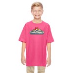 Gildan® Heavy Cotton™ Youth T-Shirt - safety pink Gildan® Heavy Cotton™ Youth T-Shirt - safety pink