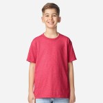 Gildan® Heavy Cotton™ Youth T-Shirt - Heather Red Gildan® Heavy Cotton™ Youth T-Shirt - Heather Red