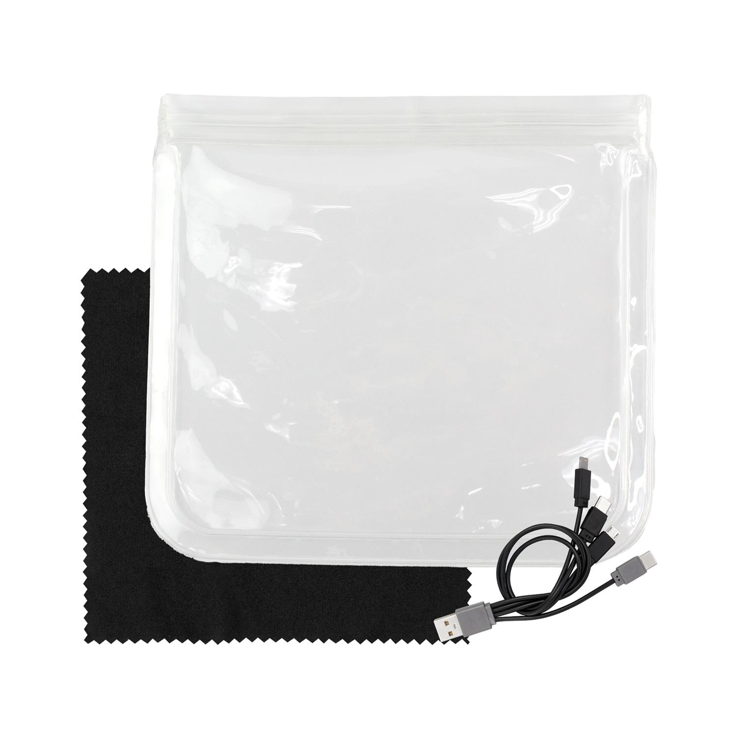 Clear Cable & Cloth Set 1